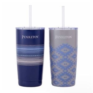 Pendleton 20oz Stainless Steel Hot/Cold Double Wall Insulated Tumbler Set